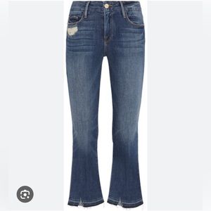 FRAME Le Crop Mini Boot Jeans